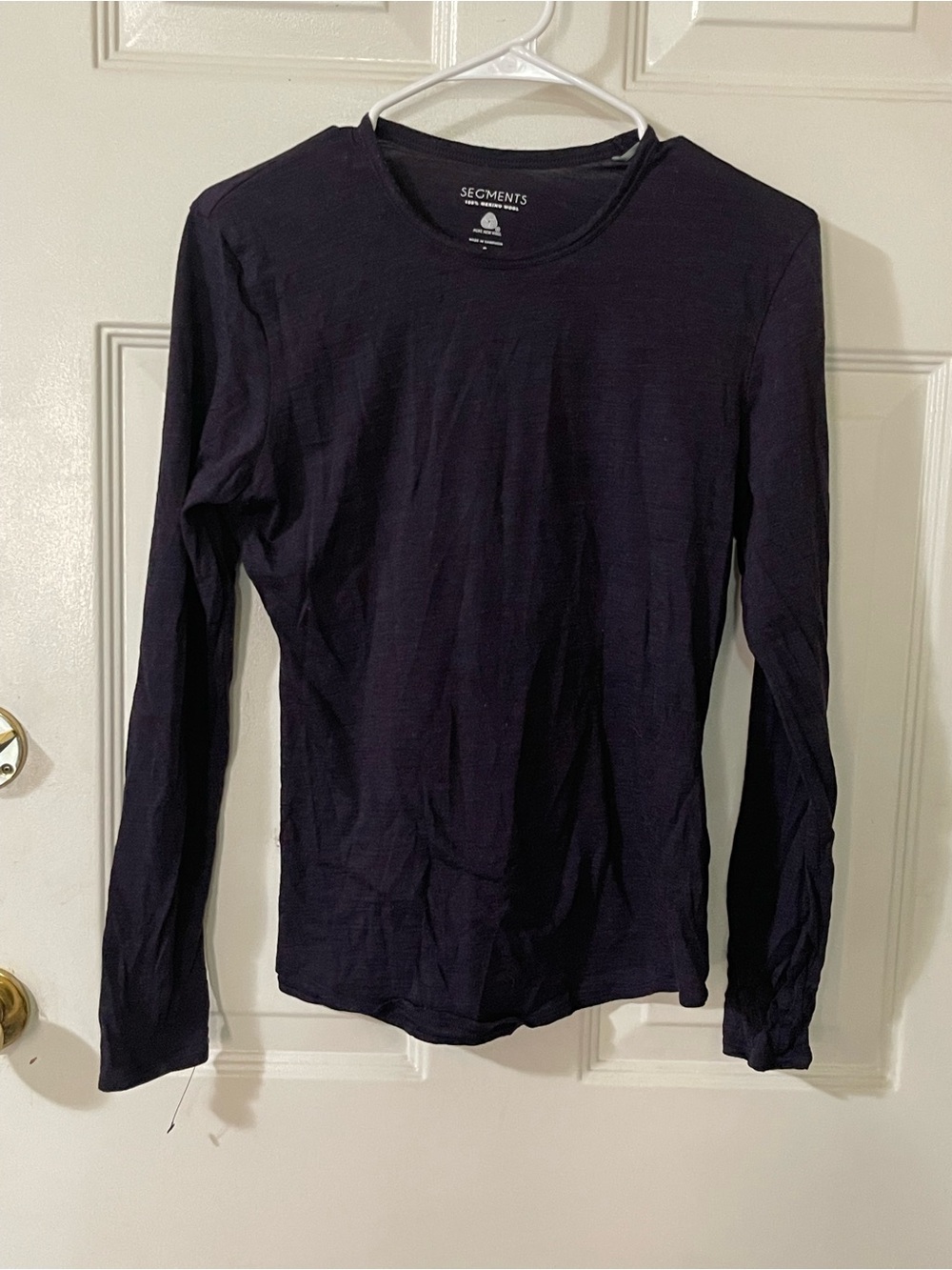 Segments Women's Long Sleeve Crew Tee - Black